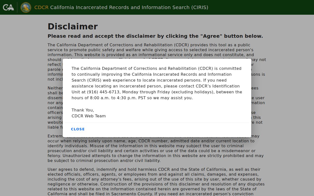 Garden Grove resident lookup California incarcerated records search